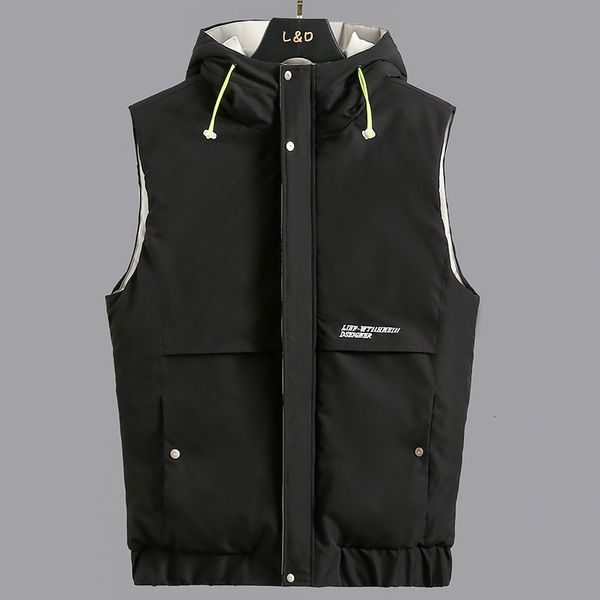 majia autumn and winter 2020 sleeveless vest korean trend loose jacket men's sports coat, Black;white
majia autumn and winter 2020 sleeveless vest korean trend loose jacket men's sports coat, Black;white