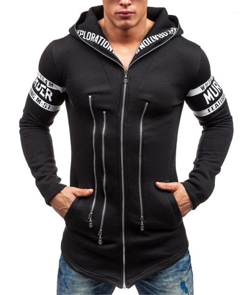 men slim hoodie hooded sweatshirt fashion coat jacket spring autumn outwear printed letter printed male clothing streetwear1, Black
men slim hoodie hooded sweatshirt fashion coat jacket spring autumn outwear printed letter printed male clothing streetwear1, Black