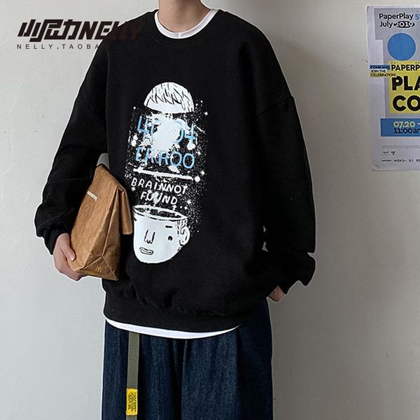 black pullovers winter jumpers knitwear oversized loose outdoor crewneck sweater sueteres para hombre hip hop clothing bd50pp, White;black
black pullovers winter jumpers knitwear oversized loose outdoor crewneck sweater sueteres para hombre hip hop clothing bd50pp, White;black