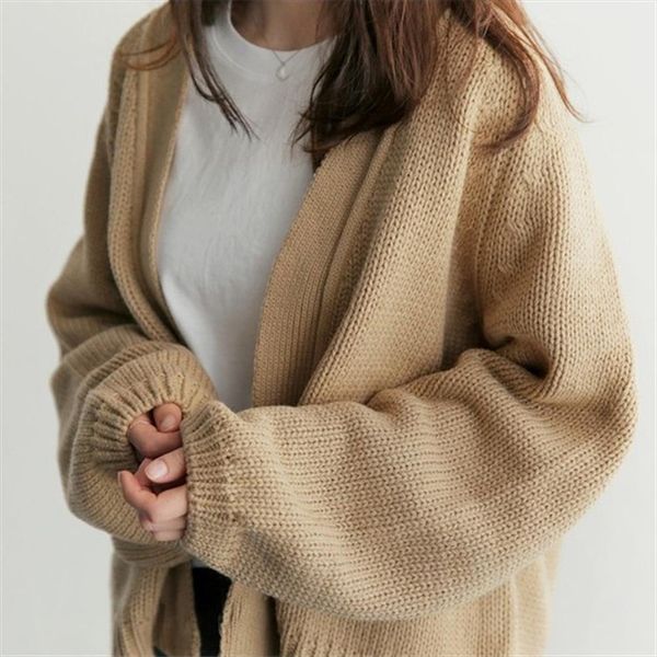 loose simple solid sweater women spring coat solid knitting outwear casual open front cardigan casual style coat for female new, White;black
loose simple solid sweater women spring coat solid knitting outwear casual open front cardigan casual style coat for female new, White;black