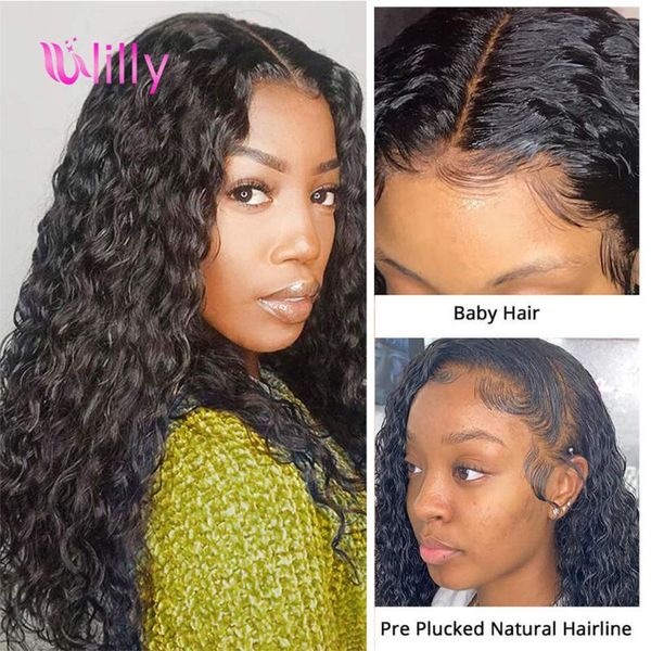 water wave front wig 150% water wave lace front wig 28 30 inch lace brazilian human hair wigs pre plucked, Black;brown
water wave front wig 150% water wave lace front wig 28 30 inch lace brazilian human hair wigs pre plucked, Black;brown