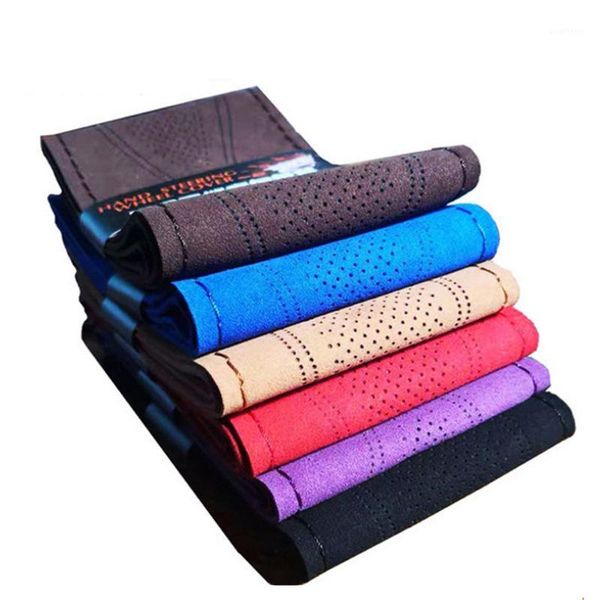 diy hand-stitched steering wheel covers microfiber leather car styling covers non-slip car cover universal auto accessories1
diy hand-stitched steering wheel covers microfiber leather car styling covers non-slip car cover universal auto accessories1