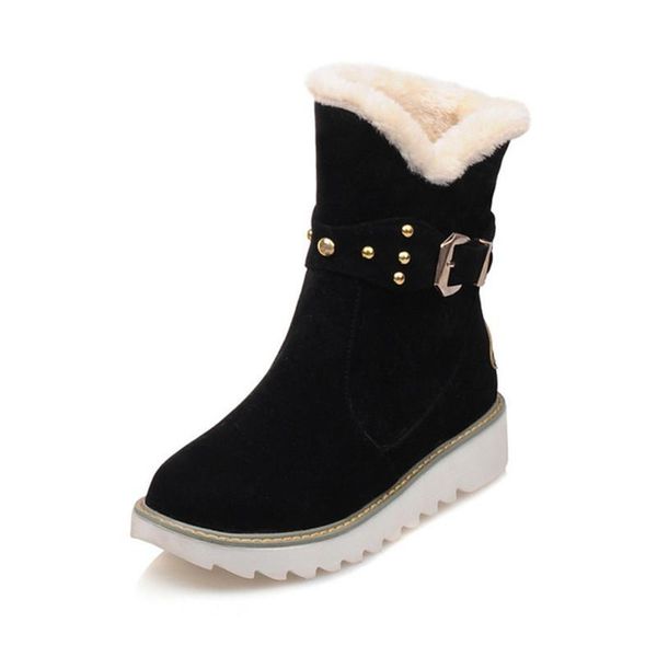 ladies fashion warm boots leisure and velvet flat boots women large size# & 39.43; s women comfortable warm, Black
ladies fashion warm boots leisure and velvet flat boots women large size# & 39.43; s women comfortable warm, Black
