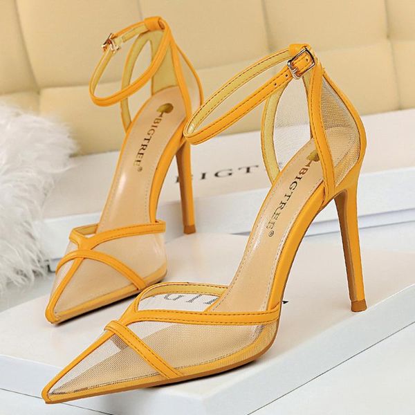 2021 summer women 10cm stripper high heels nightclub sandals shallow stiletto yellow heels sandals female big size shoes, Black
2021 summer women 10cm stripper high heels nightclub sandals shallow stiletto yellow heels sandals female big size shoes, Black