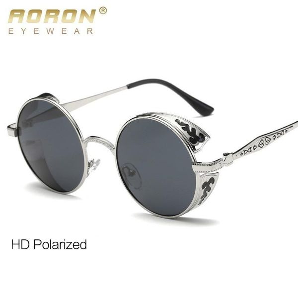 sunglasses polarized retro steampunk women men vintage round metal punk mirror gothic sun glasses feminino 881, White;black
sunglasses polarized retro steampunk women men vintage round metal punk mirror gothic sun glasses feminino 881, White;black