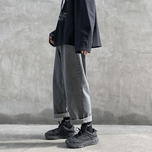 korean wide-leg jeans men's fashion retro casual drawstring jeans men streetwear hip-hop loose straight denim pants mens -2xl, Blue
korean wide-leg jeans men's fashion retro casual drawstring jeans men streetwear hip-hop loose straight denim pants mens -2xl, Blue