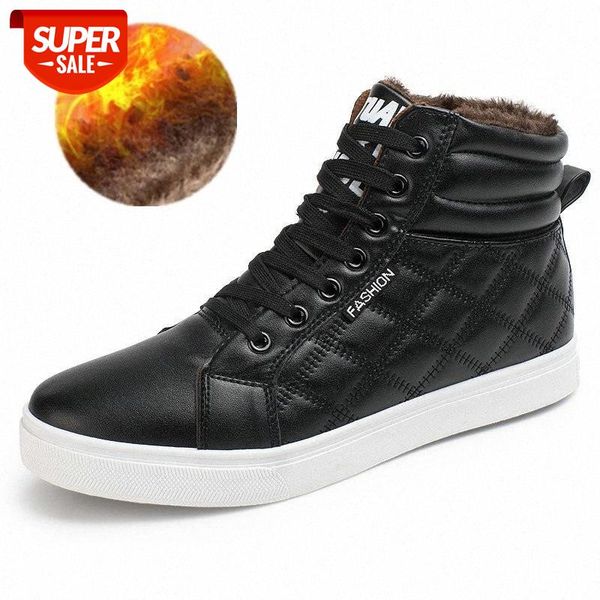 men's fashion leather ankle boots snow boots leather plush classic winter warm men's casual sports shoes student shoes #vm9d 
men's fashion leather ankle boots snow boots leather plush classic winter warm men's casual sports shoes student shoes #vm9d