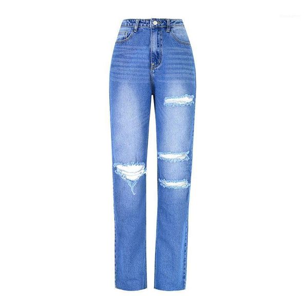spring women's high-waisted jeans straight leg denim trousers chic daddy pants washed street hole ripped blue baggy jeans pants1
spring women's high-waisted jeans straight leg denim trousers chic daddy pants washed street hole ripped blue baggy jeans pants1