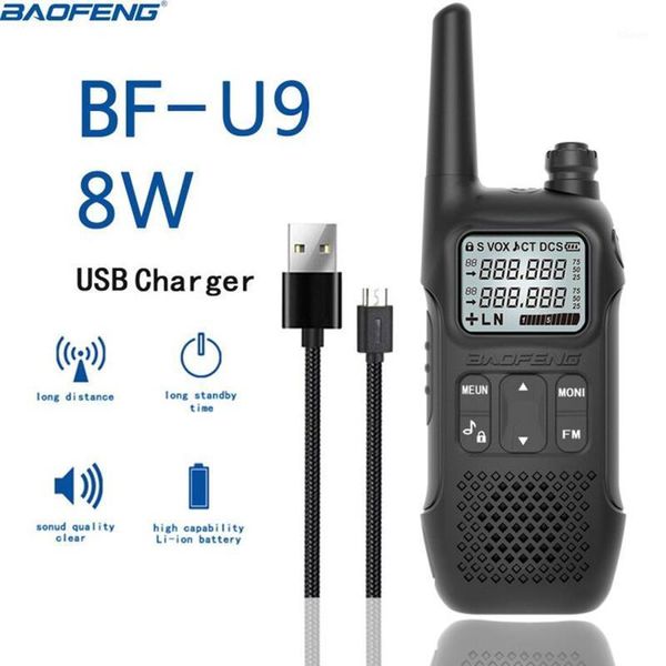 1pcs baofeng bf-u9 8w mini walkie talkie usb fast charge uhf 400-470mhz fm portable radio1
1pcs baofeng bf-u9 8w mini walkie talkie usb fast charge uhf 400-470mhz fm portable radio1