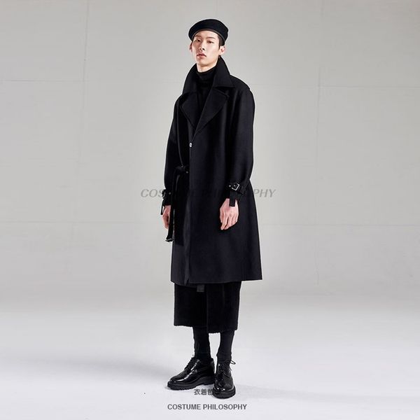 2021 New Winter Style of Middle Men Long Woolen Coat with Double Line Lapel Button Custom Made Black Cashmere Loose Jacket S-6xl!! ANQ9
2021 New Winter Style of Middle Men Long Woolen Coat with Double Line Lapel Button Custom Made Black Cashmere Loose Jacket S-6xl!! ANQ9