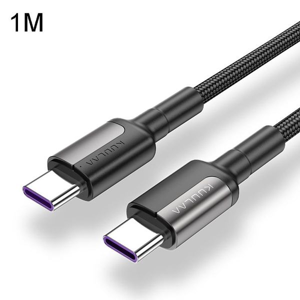 kuulaa kl-x06 usb-c type-c to usb-c type-c zinc alloy fast charging cable length 1m
kuulaa kl-x06 usb-c type-c to usb-c type-c zinc alloy fast charging cable length 1m