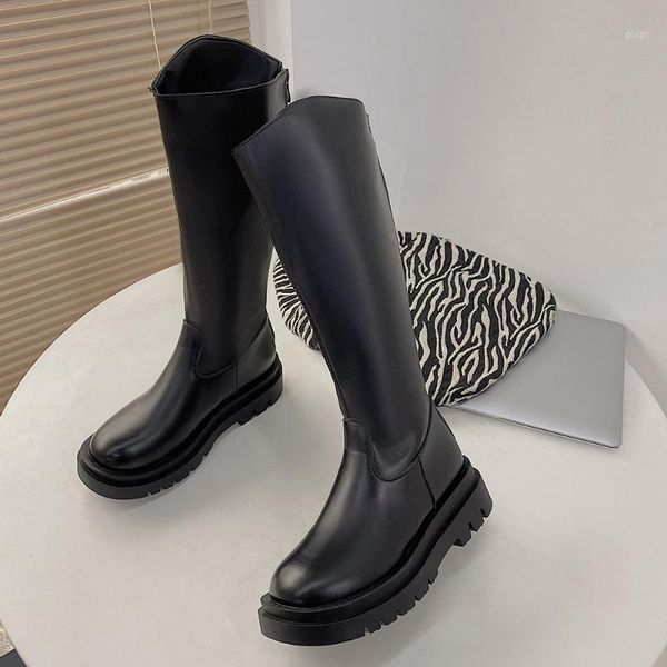 boots women's 2021 winter wild retro british style thick heel but knee black women pu shoes1
boots women's 2021 winter wild retro british style thick heel but knee black women pu shoes1