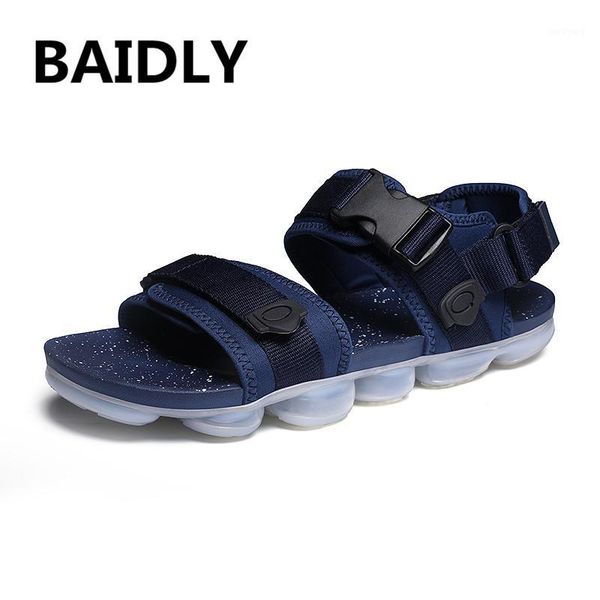 men breathable casual shoes beach sandals male rubber summer slippers big size 40-451, Black
men breathable casual shoes beach sandals male rubber summer slippers big size 40-451, Black