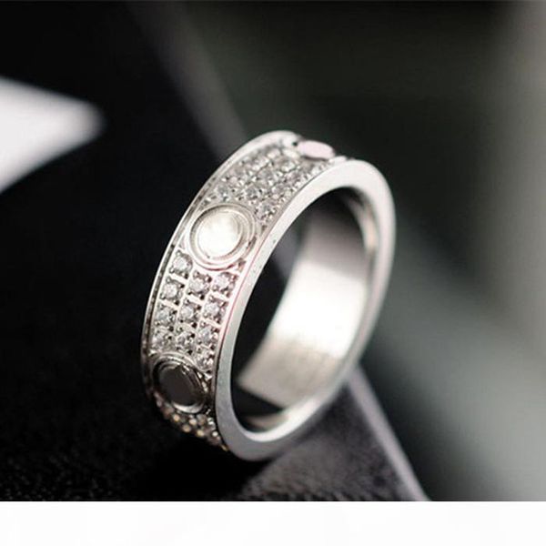 18k rose gold ring couple lovers ring diamond ring titanium steel titanium steel ringsfashion jewelry supply, Silver
18k rose gold ring couple lovers ring diamond ring titanium steel titanium steel ringsfashion jewelry supply, Silver