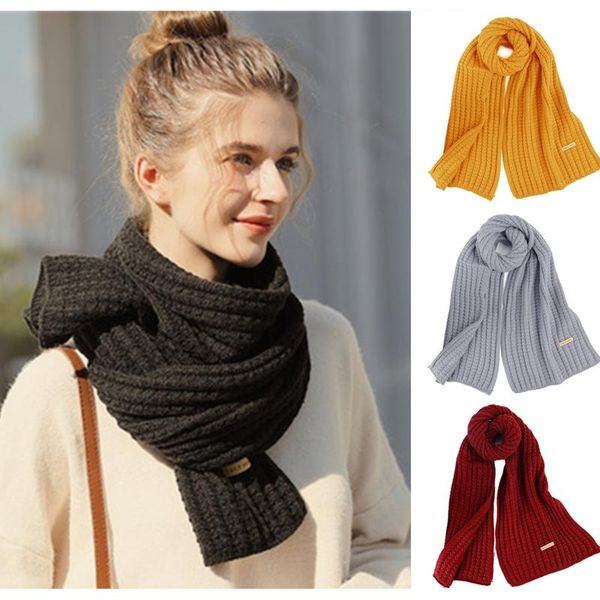 scarves woolen knitted scarf women's winter warmth student solid color bib outdoor long wild thick, Blue;gray
scarves woolen knitted scarf women's winter warmth student solid color bib outdoor long wild thick, Blue;gray