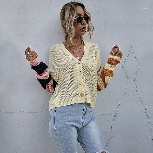 women's knits & tees button cardigan sweater female loose v-neck oversize short length winter autumn fashion style bigger knitted for w, White
women's knits & tees button cardigan sweater female loose v-neck oversize short length winter autumn fashion style bigger knitted for w, White