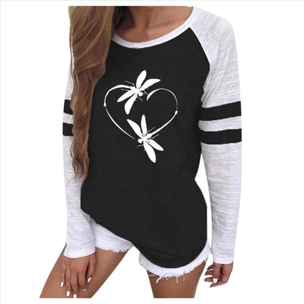 korean style t shirt women fashion printing round neck long sleeve casual clothes t shirt women sale, White
korean style t shirt women fashion printing round neck long sleeve casual clothes t shirt women sale, White