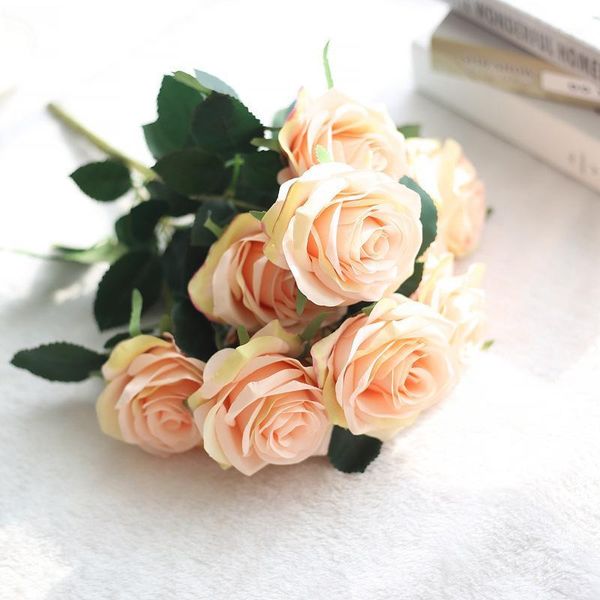 decorative flowers & wreaths ten heads roses artificial bouquet home decoration arrangements fake hanging/diy/for wedding1
decorative flowers & wreaths ten heads roses artificial bouquet home decoration arrangements fake hanging/diy/for wedding1