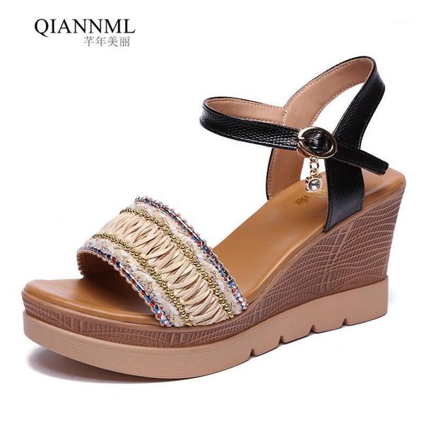 plus size 32-43 sweet wave platform sandals women shoes 2021 summer high heels wedges sandals ladies office shoe1, Black
plus size 32-43 sweet wave platform sandals women shoes 2021 summer high heels wedges sandals ladies office shoe1, Black