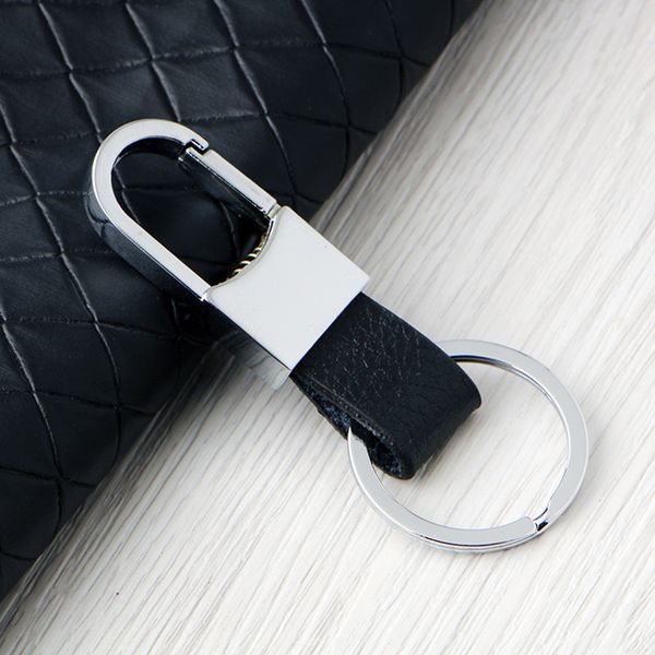 handmade men gift high-grade black and brown leather key chain classic design car keychain for sale, Silver
handmade men gift high-grade black and brown leather key chain classic design car keychain for sale, Silver