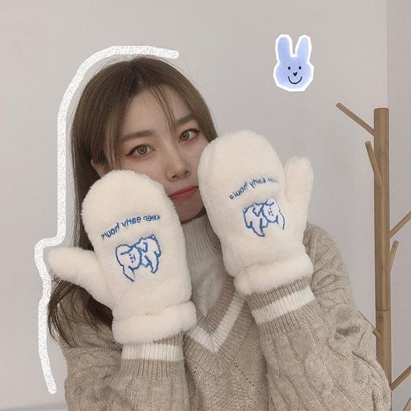 cute dog coral fleece girls string soft gloves & mittens winter warm women korea japan gloves embroidery, Blue;gray
cute dog coral fleece girls string soft gloves & mittens winter warm women korea japan gloves embroidery, Blue;gray