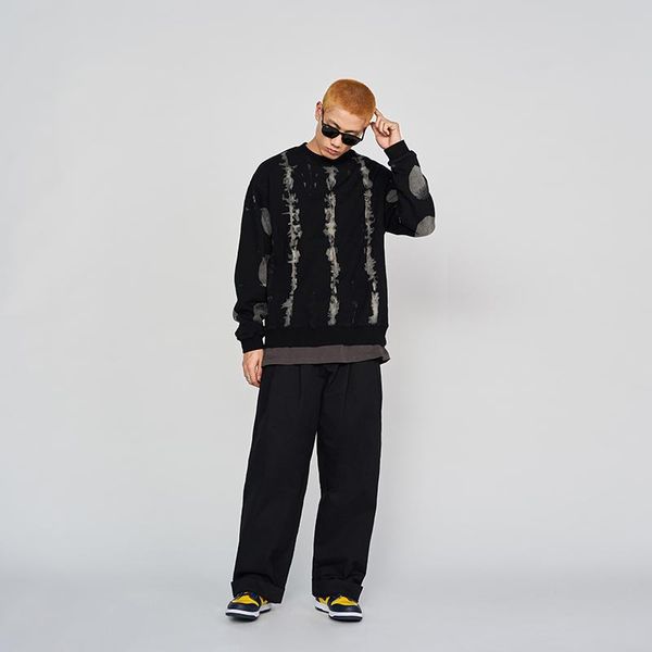 men's sweaters embroidery crewneck sweatshirt pullovers winter thicken loose clothing fashion roupas masculinas gengar black sweater bd, White;black
men's sweaters embroidery crewneck sweatshirt pullovers winter thicken loose clothing fashion roupas masculinas gengar black sweater bd, White;black