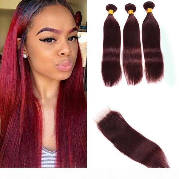 malaysian burgundy human virgin hair weave with lace closure 4x4 straight 99j dark root wine red hair lace closure with 3bundles, Black;brown
malaysian burgundy human virgin hair weave with lace closure 4x4 straight 99j dark root wine red hair lace closure with 3bundles, Black;brown