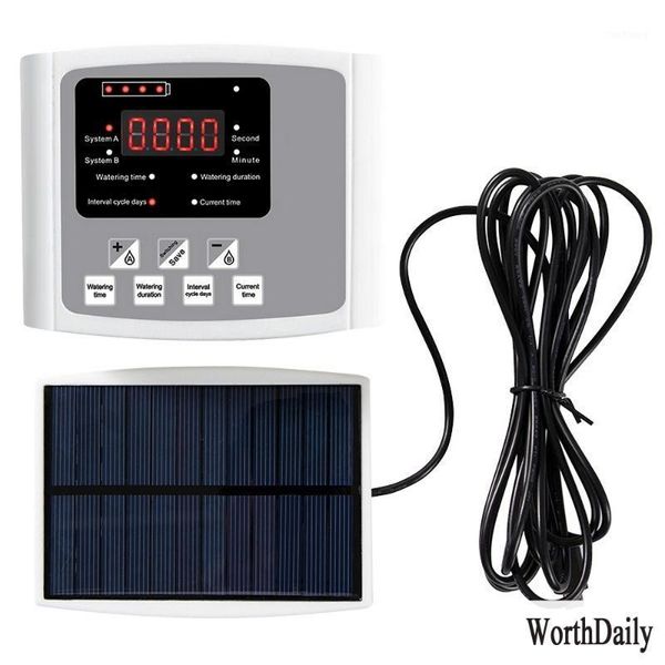 2020 garden drip irrigation device dual pump controller timer system solar intelligent plant automatic watering device1
2020 garden drip irrigation device dual pump controller timer system solar intelligent plant automatic watering device1