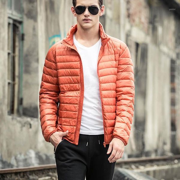 mens spring/autumn/winter slim coat jacket warm duck down fashion light thin style stand collar male basic coats size:s-5xl1, Black;brown
mens spring/autumn/winter slim coat jacket warm duck down fashion light thin style stand collar male basic coats size:s-5xl1, Black;brown