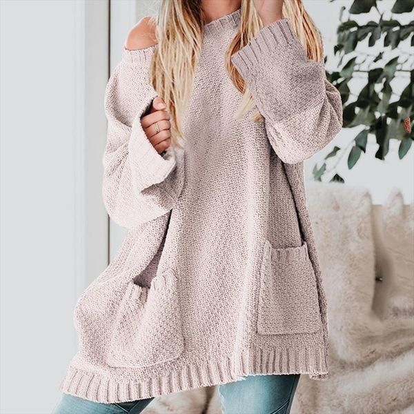 autumn winter knitted o neck sweater women thick long oversized sweaters women solid cashmere pullovers korean, White;black
autumn winter knitted o neck sweater women thick long oversized sweaters women solid cashmere pullovers korean, White;black