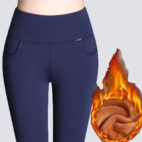 wkoud winter leggings women plus size high waist stretch thick legging solid skinny warm velvet pencil pants lady trousers p8667 y200904, Black
wkoud winter leggings women plus size high waist stretch thick legging solid skinny warm velvet pencil pants lady trousers p8667 y200904, Black