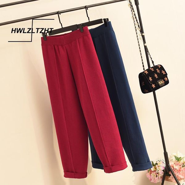 hwlzltzht loose harem woolen pants women's autumn winter thick woolen pants women's straight high waist korean trouses, Black;white
hwlzltzht loose harem woolen pants women's autumn winter thick woolen pants women's straight high waist korean trouses, Black;white