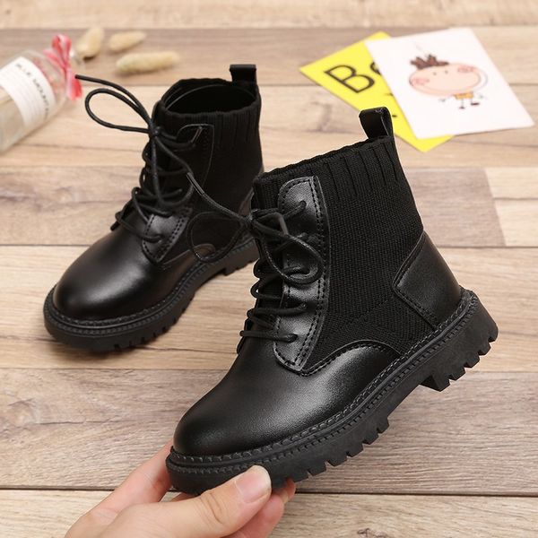 autumn winter 2019 girls fashion boots kids martin non-slip snow boots fashion knitting children shoe 4 5 6 7 8 9 10 11 12 years c1002, Black;grey
autumn winter 2019 girls fashion boots kids martin non-slip snow boots fashion knitting children shoe 4 5 6 7 8 9 10 11 12 years c1002, Black;grey