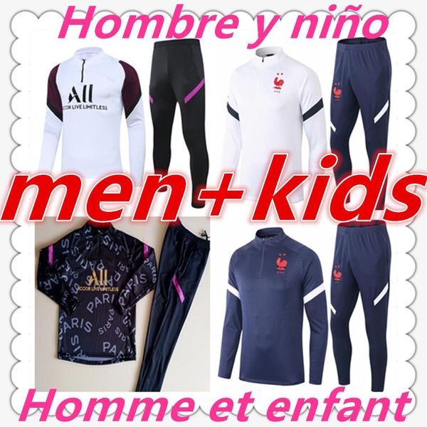 mens tracksuit kids football training suit 20 21 kids soccer tracksuit survetement foot equipe de france chandal futbol, Black
mens tracksuit kids football training suit 20 21 kids soccer tracksuit survetement foot equipe de france chandal futbol, Black