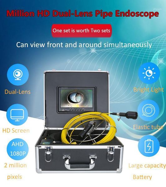 9inch dvr recording 1080p hd dual camera lens drain sewer pipeline industrial endoscope pipe inspection video camera waterproof1
9inch dvr recording 1080p hd dual camera lens drain sewer pipeline industrial endoscope pipe inspection video camera waterproof1