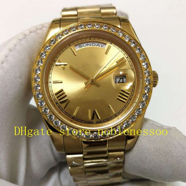 4 стиля мужская по дням 41 мм президент yellow gold diamond bezel 228398 228349 228238 автоматическое движение часы наручных часов, Slivery;brown
4 стиля мужская по дням 41 мм президент yellow gold diamond bezel 228398 228349 228238 автоматическое движение часы наручных часов, Slivery;brown