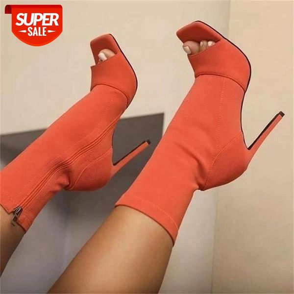 ins women boots peep toe ankle fashion zip high heels female big size 36-43 ladies autumn pumps shoes botas mujer #gt45, Black
ins women boots peep toe ankle fashion zip high heels female big size 36-43 ladies autumn pumps shoes botas mujer #gt45, Black