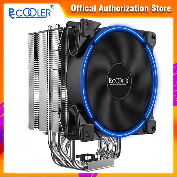 pccooler cpu cooler 6 heatpipe with rgb 4pin cpu fan pwm temperature control cooling new arrival mutefan1
pccooler cpu cooler 6 heatpipe with rgb 4pin cpu fan pwm temperature control cooling new arrival mutefan1