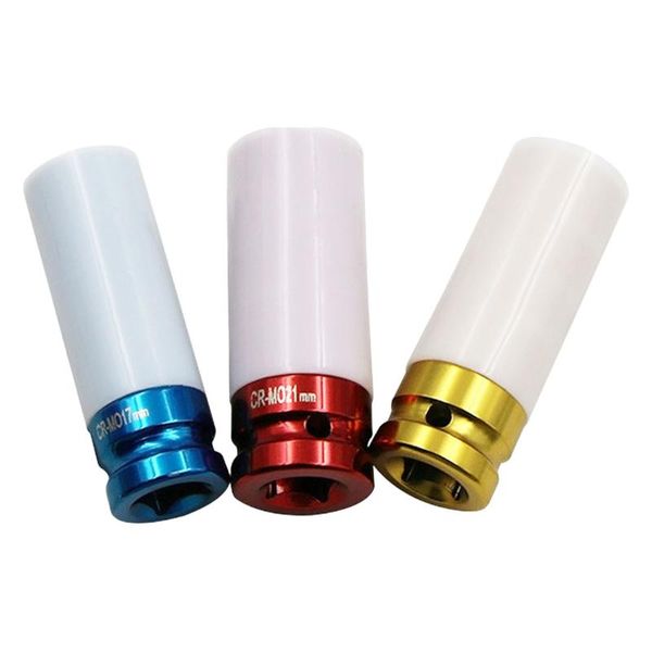 17mm/19mm/ 21mm colorful sleeve tire protection sleeve wall deep impact nut socket high-carbon steel wheel
17mm/19mm/ 21mm colorful sleeve tire protection sleeve wall deep impact nut socket high-carbon steel wheel