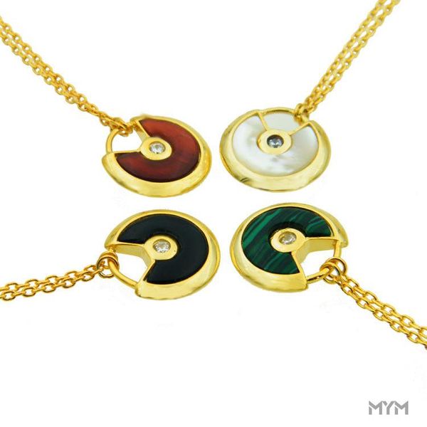 classic simple love necklaces & pendants for women titanium steel amulet of natural stone red necklace with 18k shell agate necklace men, Silver
classic simple love necklaces & pendants for women titanium steel amulet of natural stone red necklace with 18k shell agate necklace men, Silver