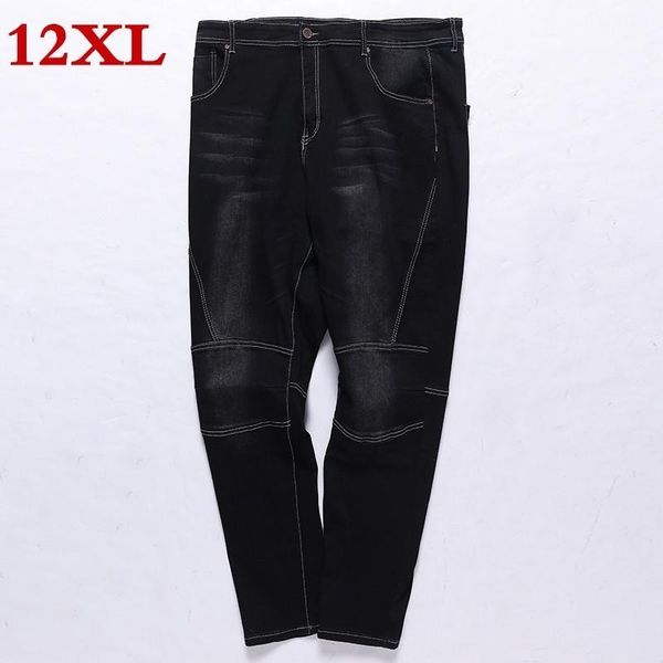 men's jeans 11xl large men size big 12xl trousers business office pants high waist elasticity straight spring and autumn stretch, Blue
men's jeans 11xl large men size big 12xl trousers business office pants high waist elasticity straight spring and autumn stretch, Blue