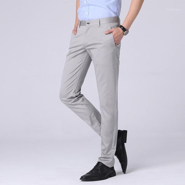 men's pants icpans ice silk casual thin stretch slim office formal dress suit trousers men big size 40 42 44 461, Black
men's pants icpans ice silk casual thin stretch slim office formal dress suit trousers men big size 40 42 44 461, Black
