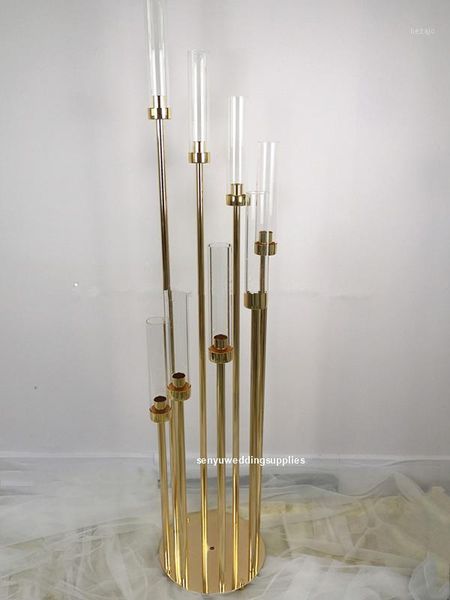 party decoration 5pcs) 8 heads round geometric wedding gold metal centerpiece flower stands candle holder pliths stand for senyu18141
party decoration 5pcs) 8 heads round geometric wedding gold metal centerpiece flower stands candle holder pliths stand for senyu18141