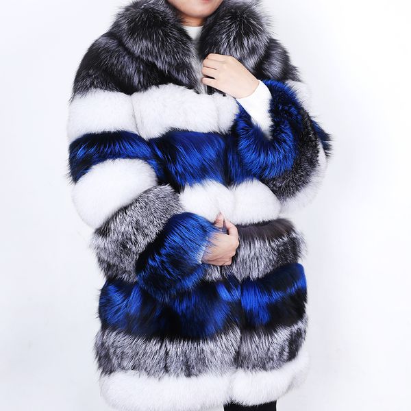 maomaokong 100% real fur winter coat fox jacket ladies warm fashion natural fox fur coat stand collar long sleeve leather coat r lj201204, Black
maomaokong 100% real fur winter coat fox jacket ladies warm fashion natural fox fur coat stand collar long sleeve leather coat r lj201204, Black