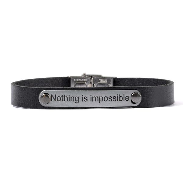 eif dock vintage повседневного плетеного письмо nothing is impossibleleather браслеты hand мужчины женщина jllmcq ffshop2001 пара ювелирных, Golden;silver
eif dock vintage повседневного плетеного письмо nothing is impossibleleather браслеты hand мужчины женщина jllmcq ffshop2001 пара ювелирных, Golden;silver