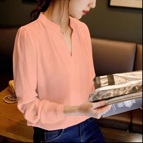 2019 fashion chiffon office lady shirt women blouse long sleeve v neck women patchwork womens clothing shirts, White
2019 fashion chiffon office lady shirt women blouse long sleeve v neck women patchwork womens clothing shirts, White