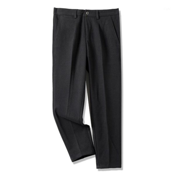 spring and autumn trendy fashion men's iron-trousers 9 points pants business casual pants slim trousers1, Black
spring and autumn trendy fashion men's iron-trousers 9 points pants business casual pants slim trousers1, Black