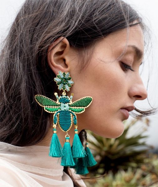 ручной boho женщин обмотка насекомые кисточка преувеличены серьги creative 2020 оптовые ювелирные изделия нового способа, Silver
ручной boho женщин обмотка насекомые кисточка преувеличены серьги creative 2020 оптовые ювелирные изделия нового способа, Silver