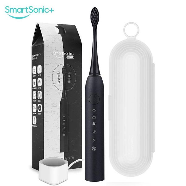 smartsonic t6 oral sonic electric toothbrush waterproof ultrasonic automatic usb rechargeable with holder
smartsonic t6 oral sonic electric toothbrush waterproof ultrasonic automatic usb rechargeable with holder