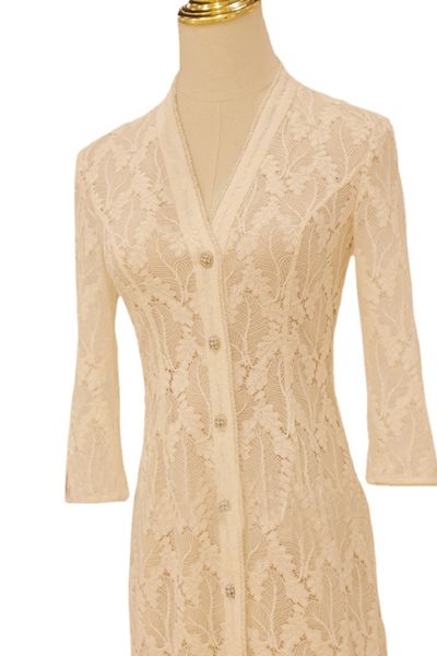 women's mid-length dress slim fit elegant cardigan 2022 new lace machine embroidery contrast woven 3/4 sleeve dress, Black;gray
women's mid-length dress slim fit elegant cardigan 2022 new lace machine embroidery contrast woven 3/4 sleeve dress, Black;gray